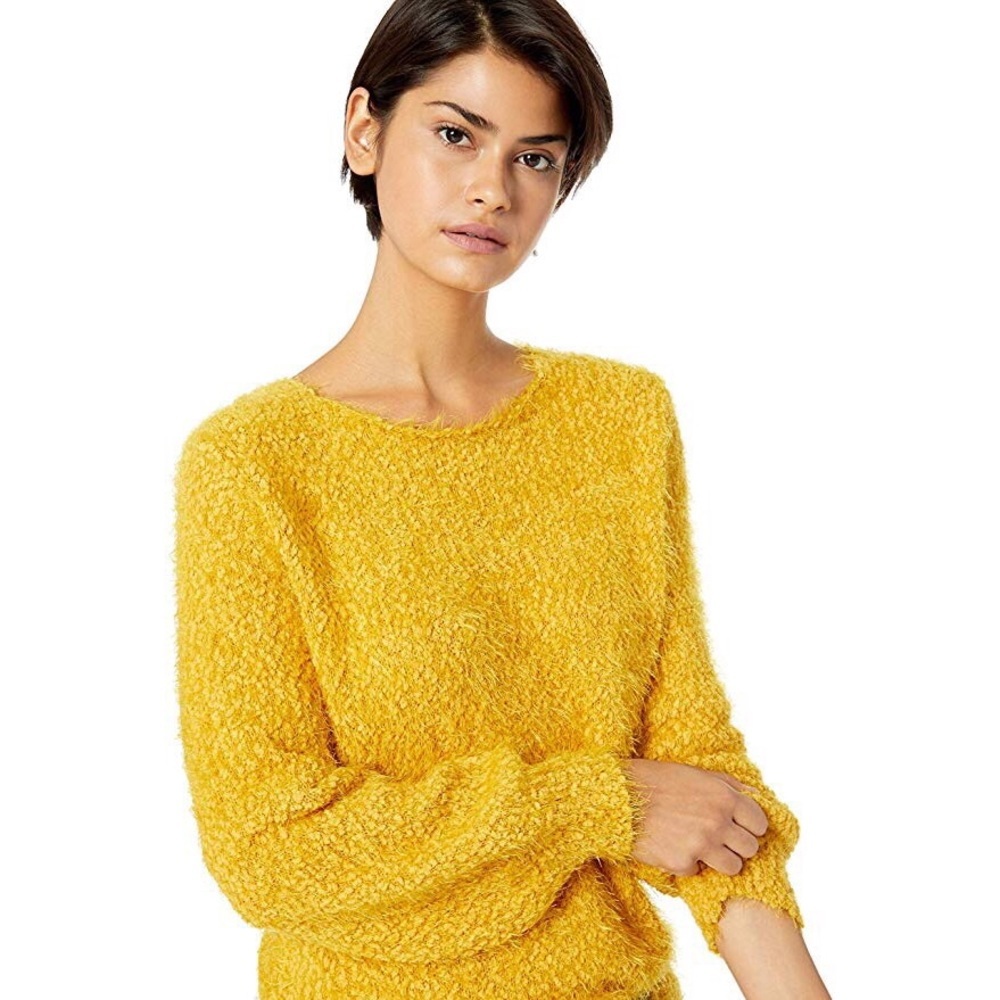 Bb Dakota Shrug it Off Sweater In Mimosa